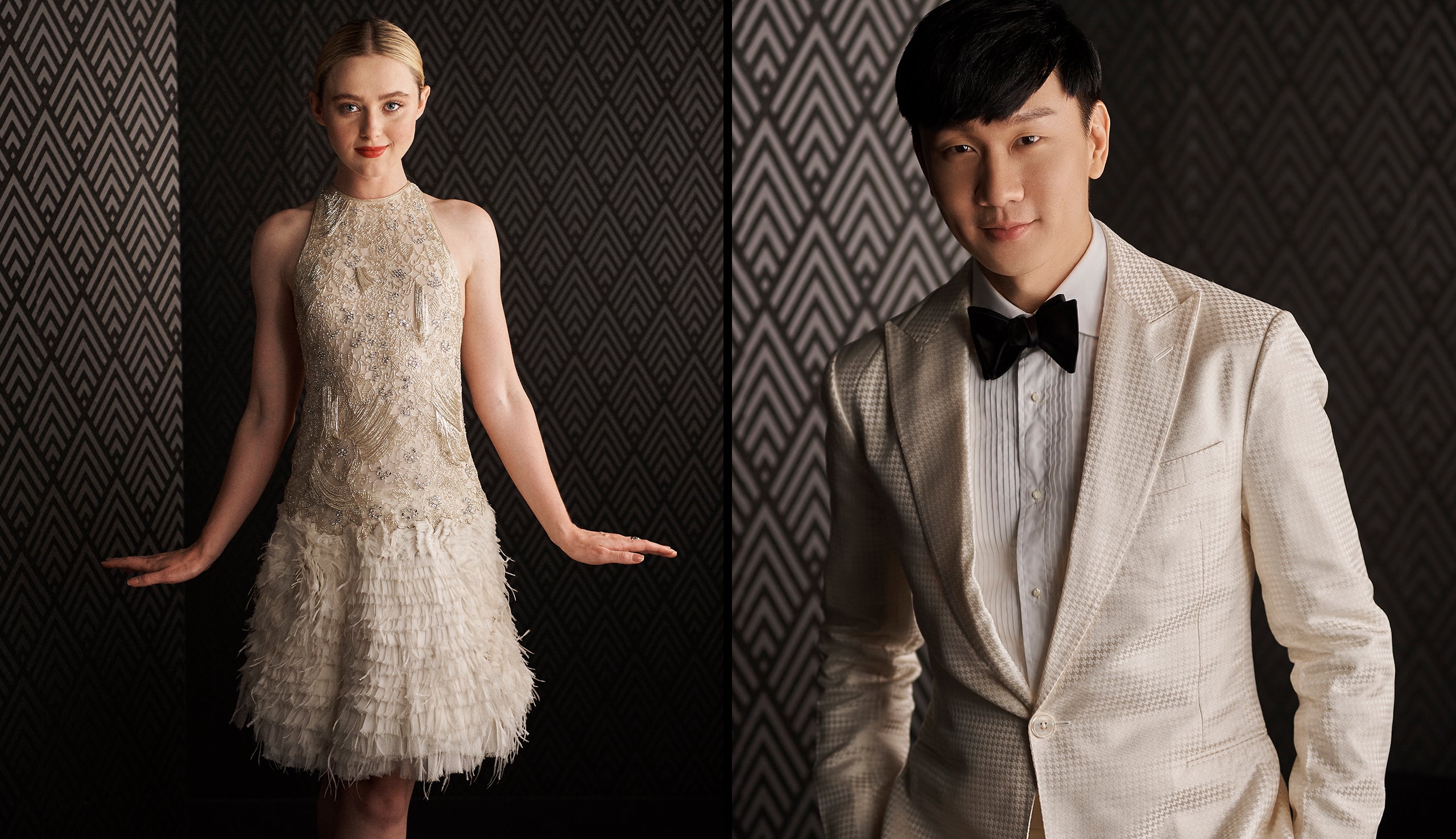 Left: Kathryn Newton; Right: JJ Lin