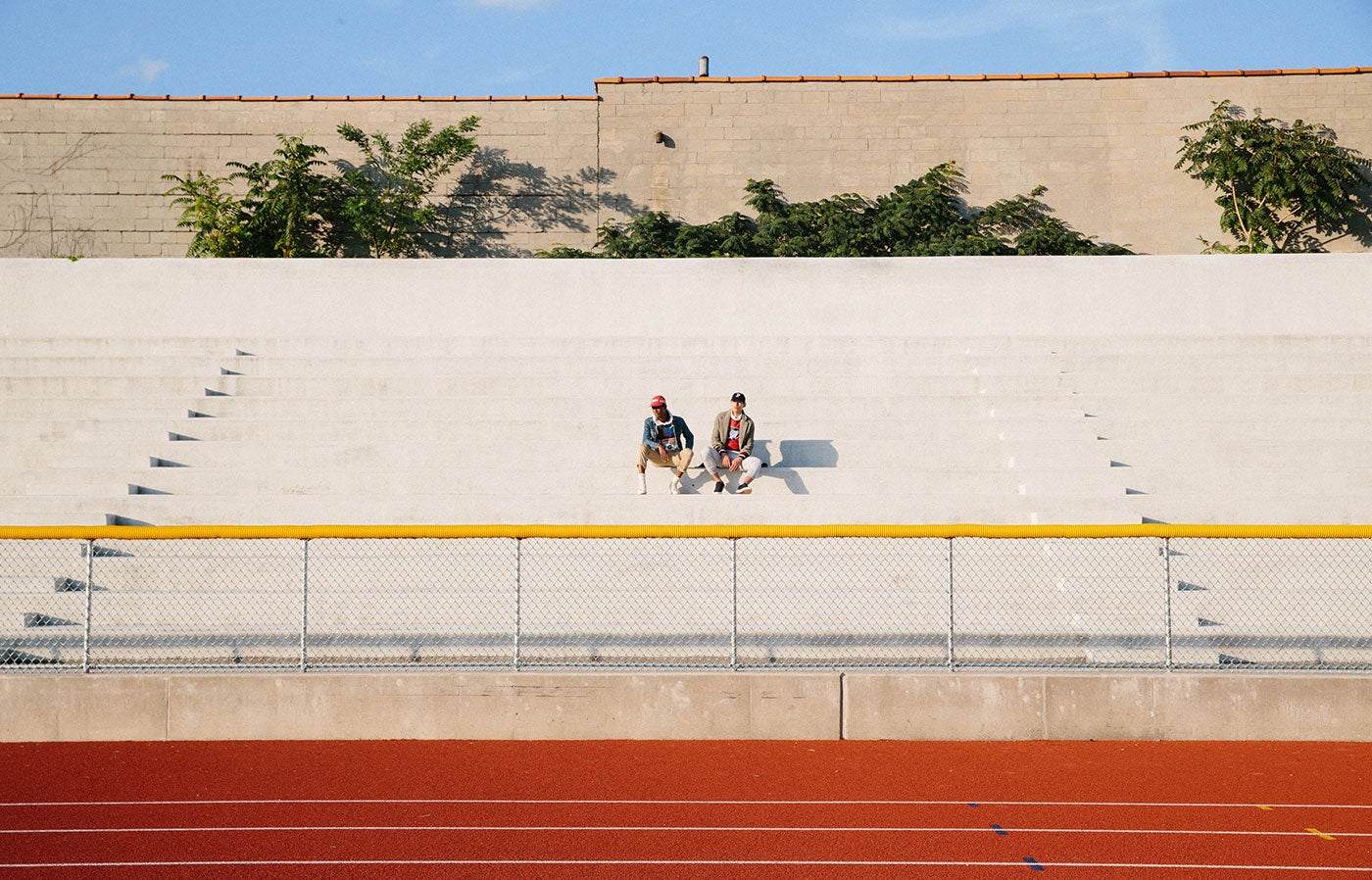 Fotos von Tom Goulds Fotoshooting f&#xFC;r die Stadium-Kollektion