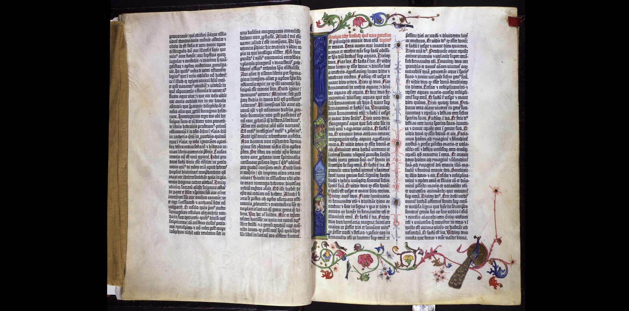 Die Gutenbergbibel, um 1455